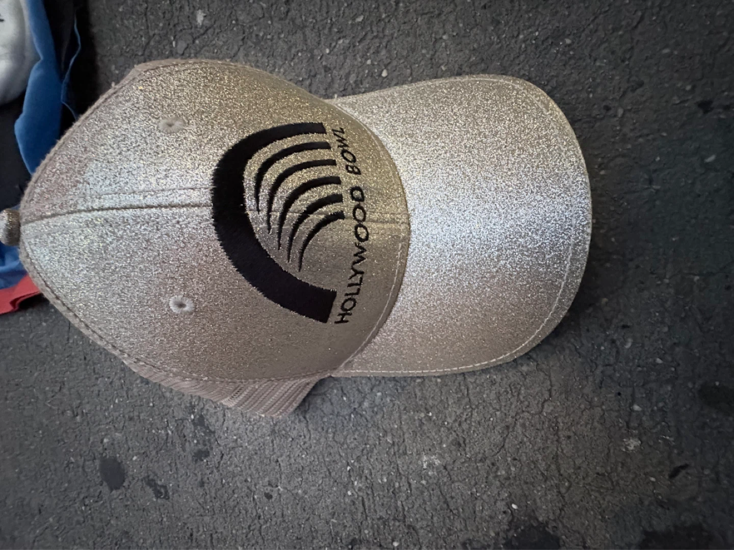 Hollywood Bowl Glitter Trucker Hat