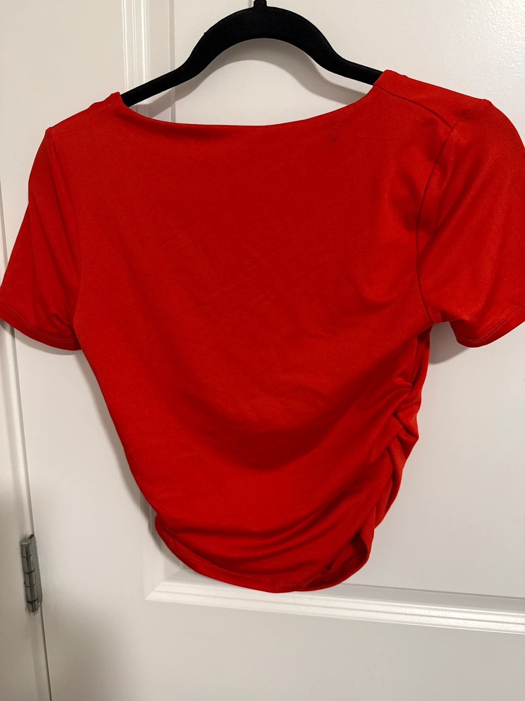 Forever 21 Red Square Neck Top - Size Medium - photo 2