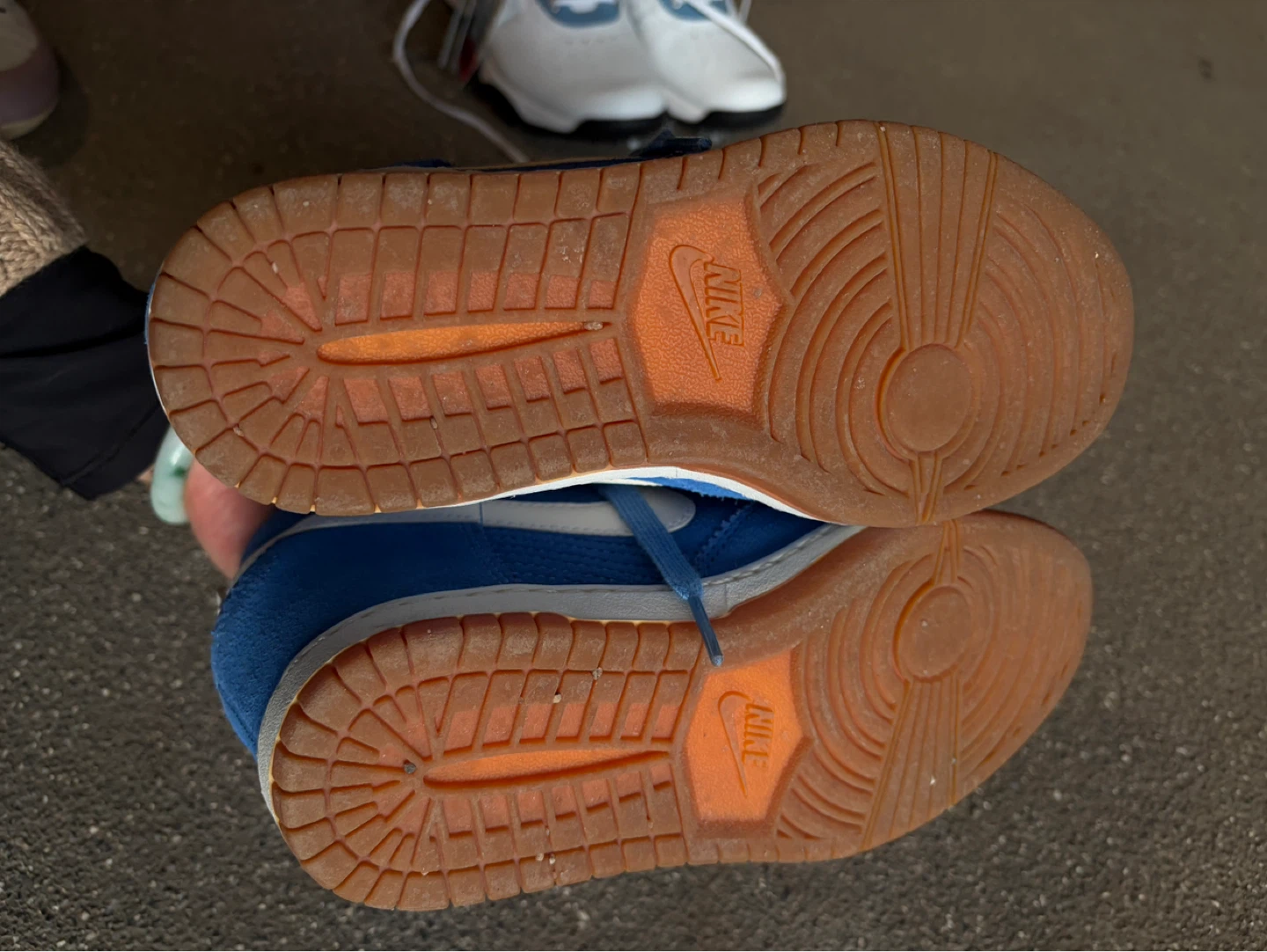 Nike Dunk High Top Sneakers - Royal Blue - photo 2