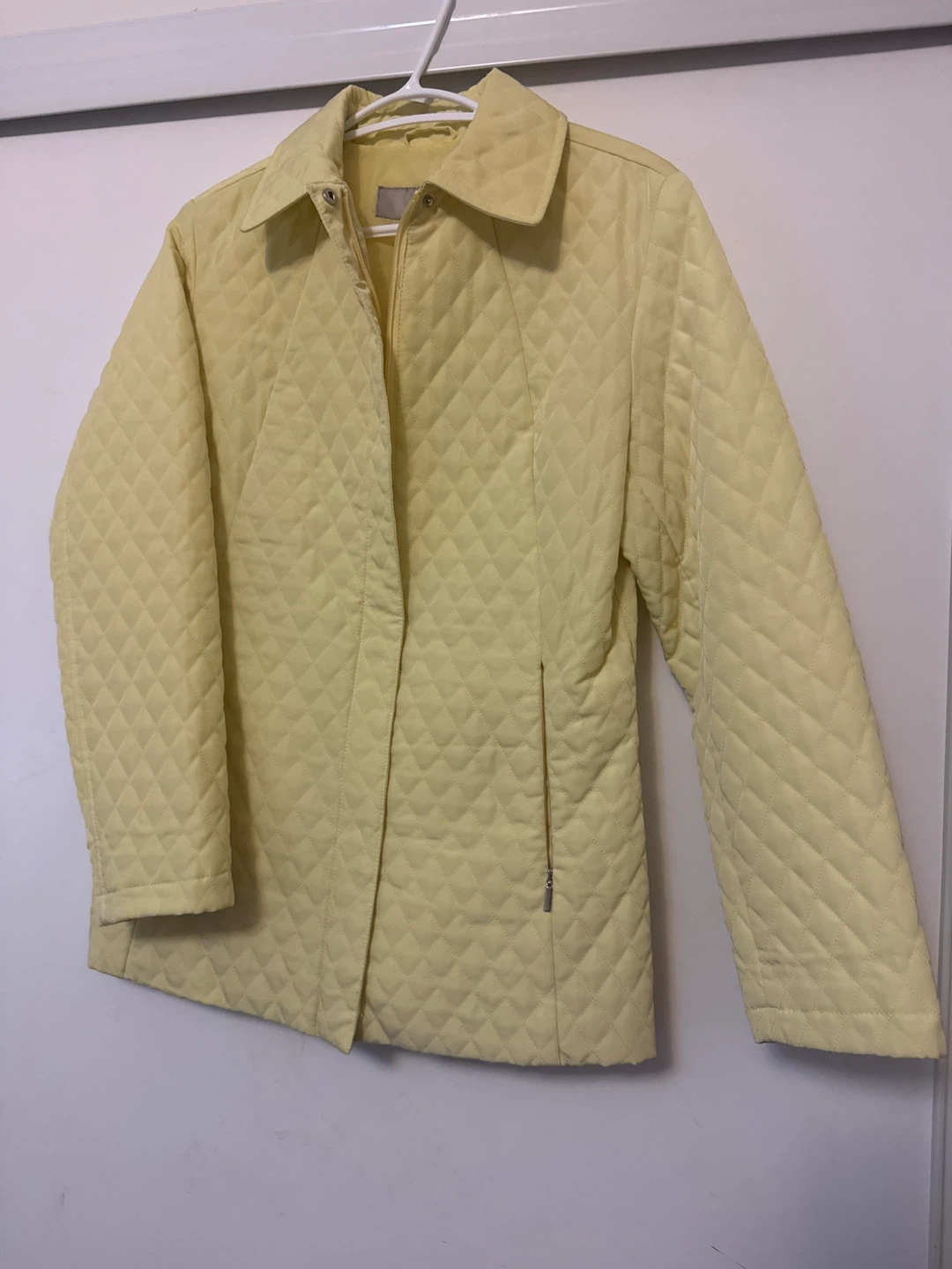 Uttex Yellow Quilted Jacket - Petite M/G - photo 3