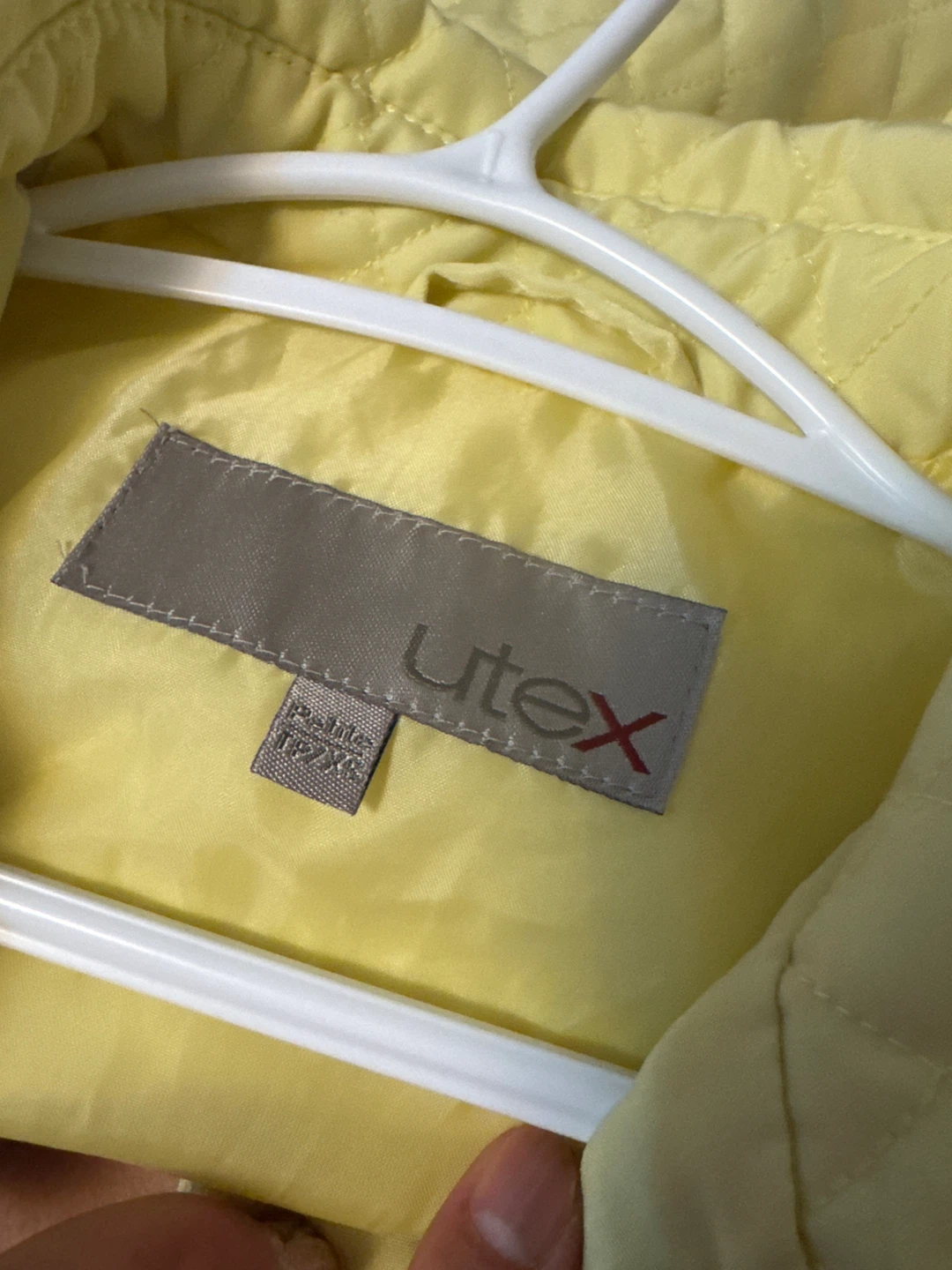 Uttex Yellow Quilted Jacket - Petite M/G - photo 4