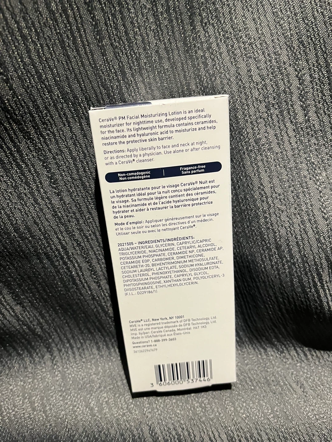 CeraVe PM Facial Moisturizing Lotion - 89 mL - photo 2