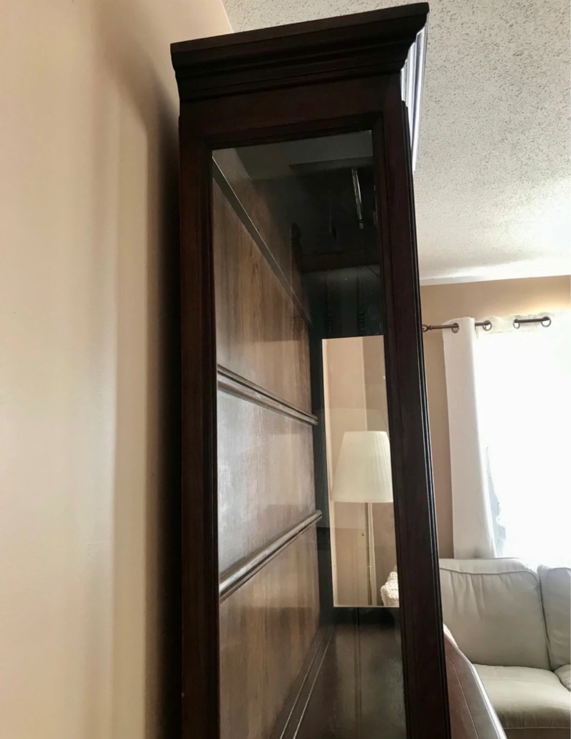 Antique Hutch/ Display Cabinet/ Oak Wood For Sale! - photo 4