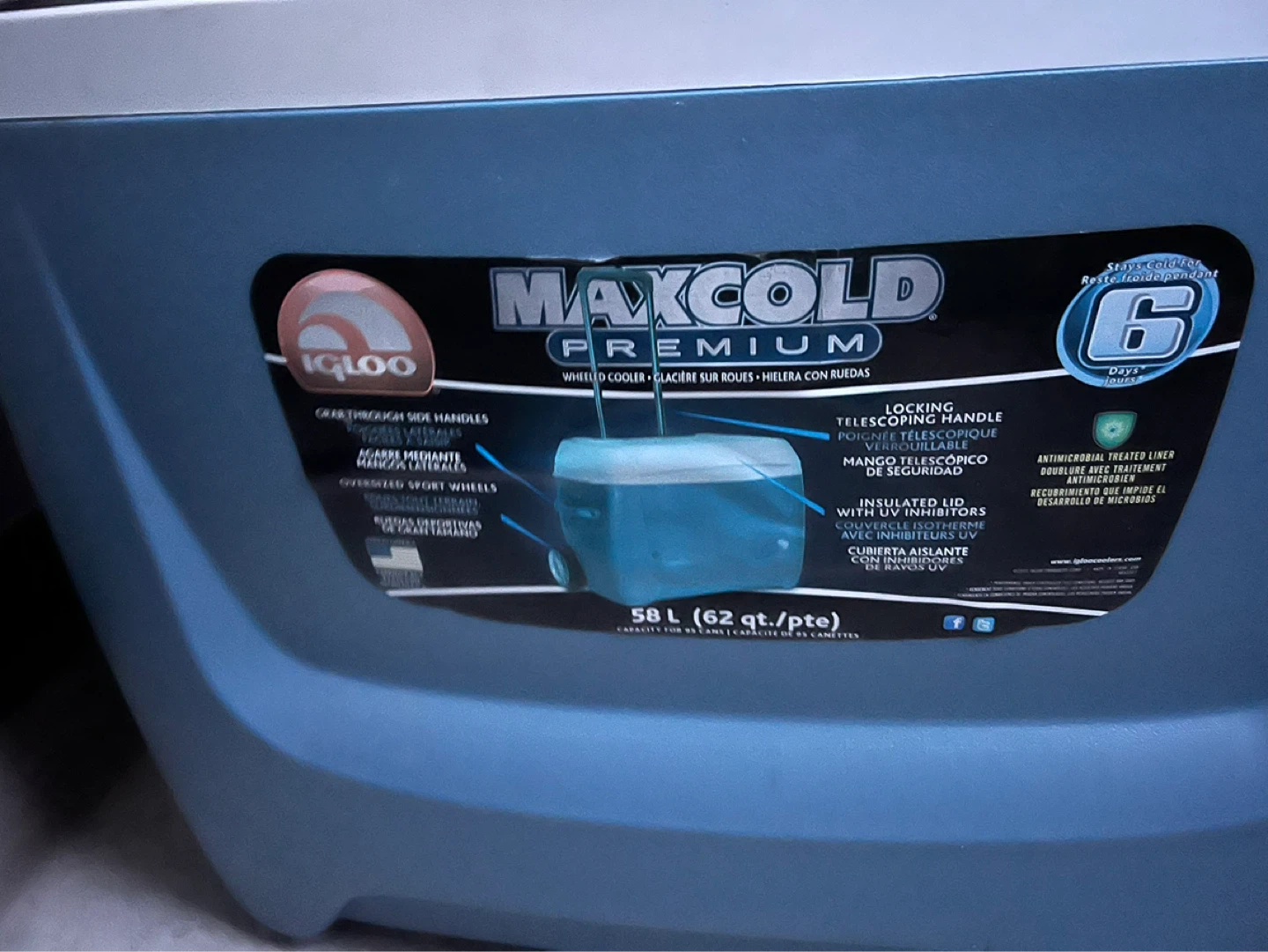 58L Wheeled Cooler - photo 2