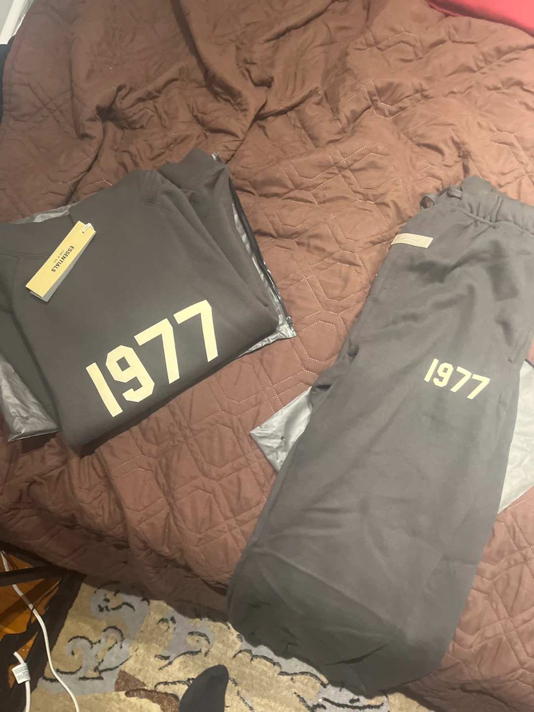Fear of God Essentials "1977" Sweatshirt & Pants Set