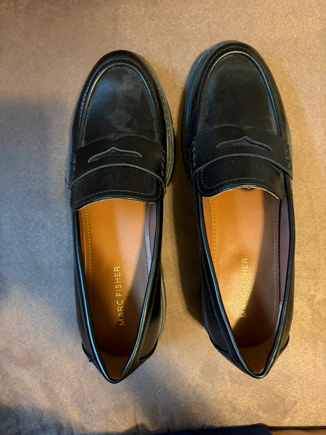 Marc Fisher Black Leather Loafers - photo 4
