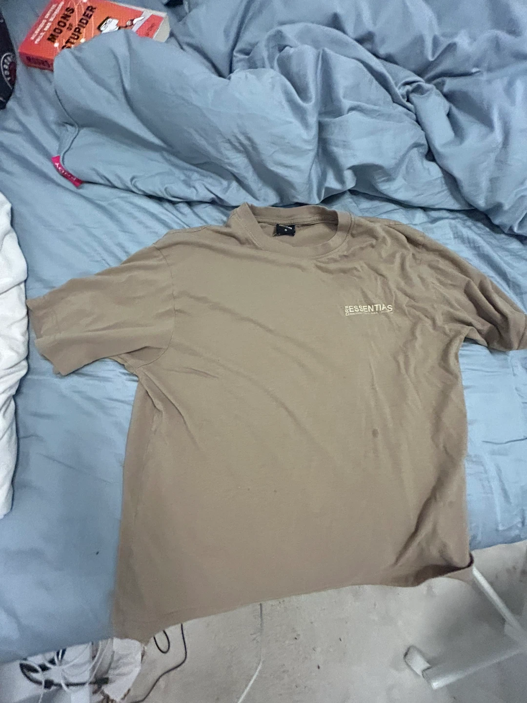 Drew House Essentials T-Shirt - Tan - Size S
