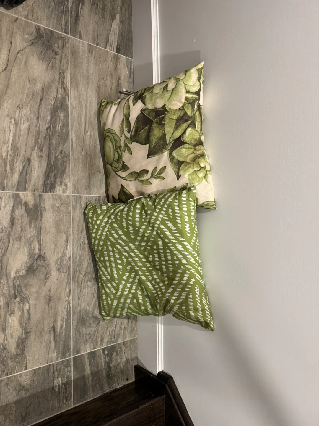 Set of 2 Decorative outdoor Pillows