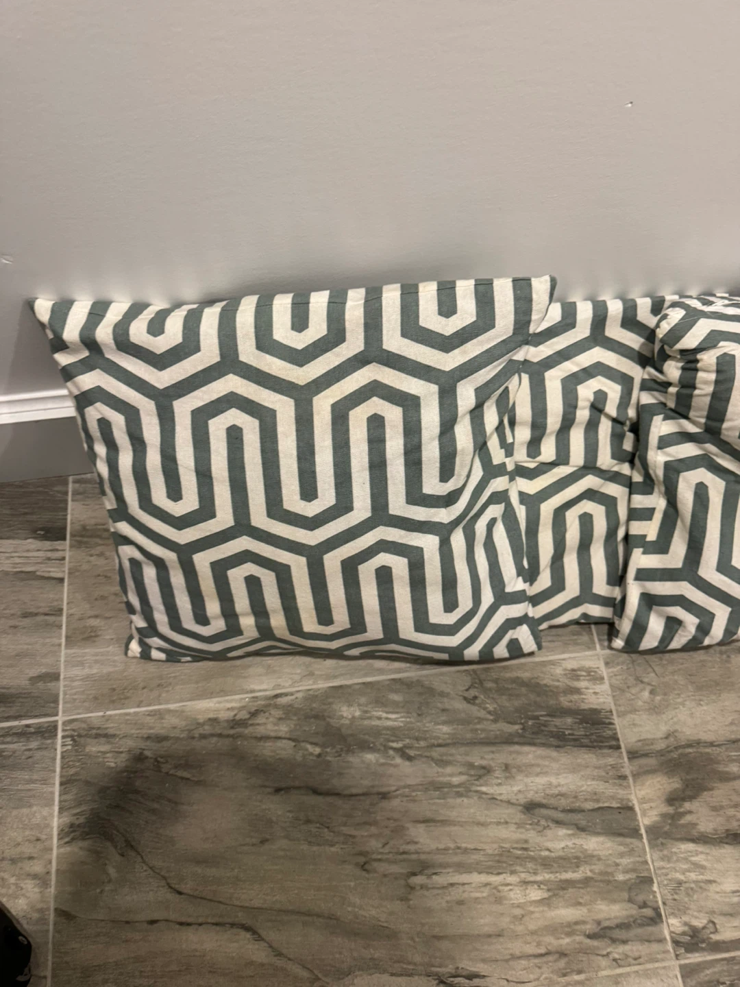 Geometric Pattern Throw Pillow Covers (Set of 3)