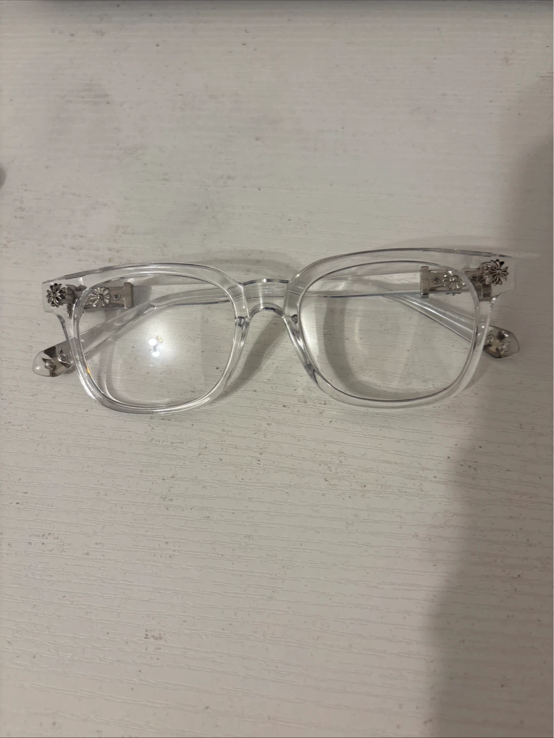 Chrome Hearts Clear Glasses