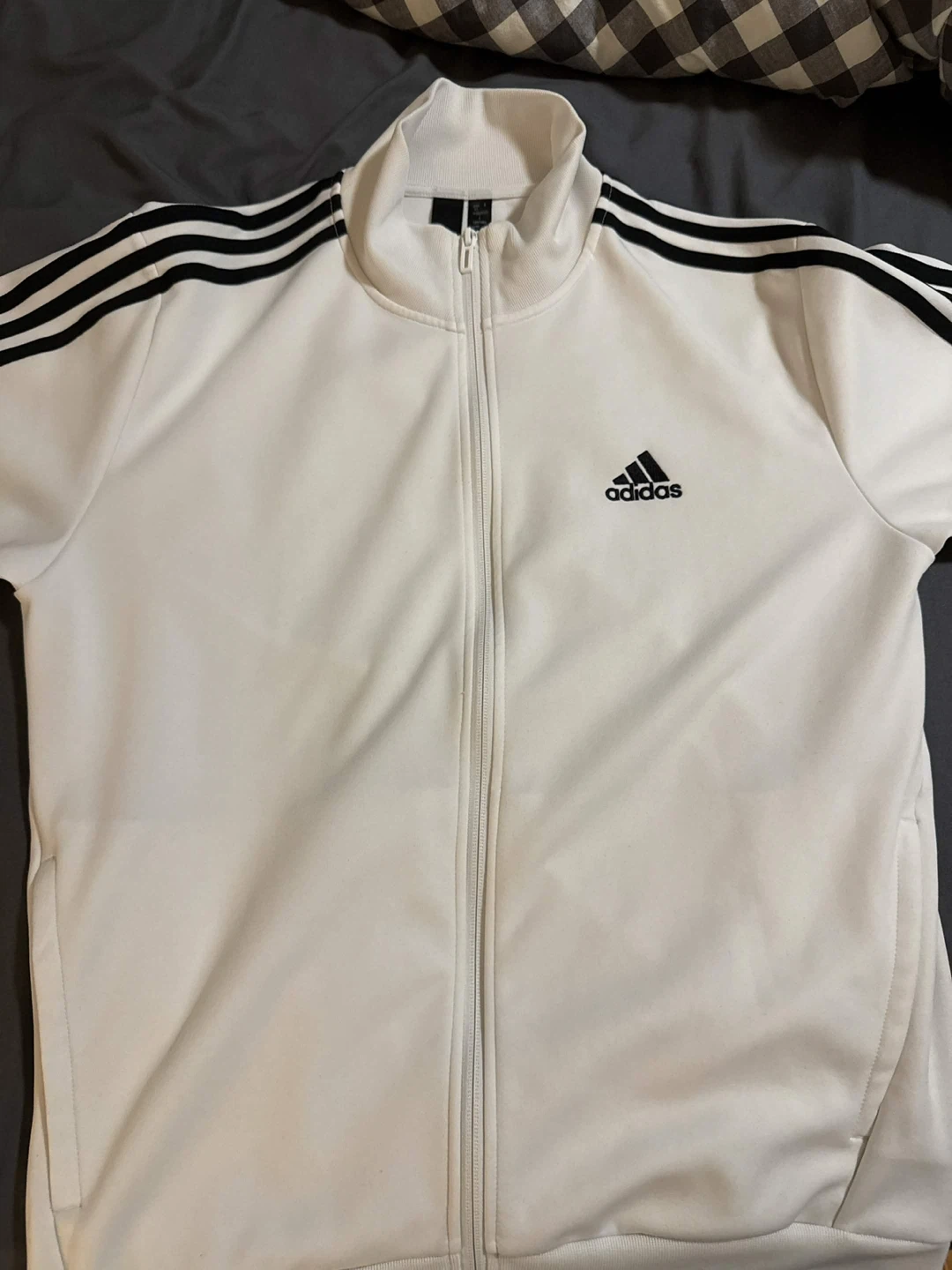 Adidas White Tracktop