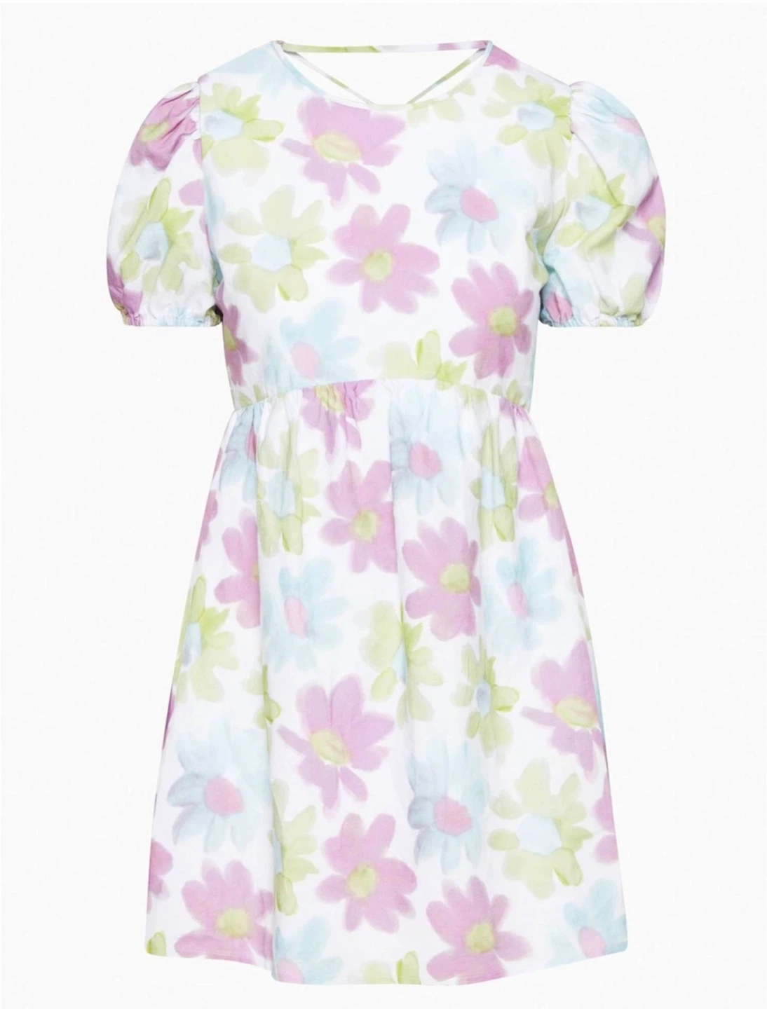 Sunday Best Aritzia Saida Pastel FloralLinen Blend Dress