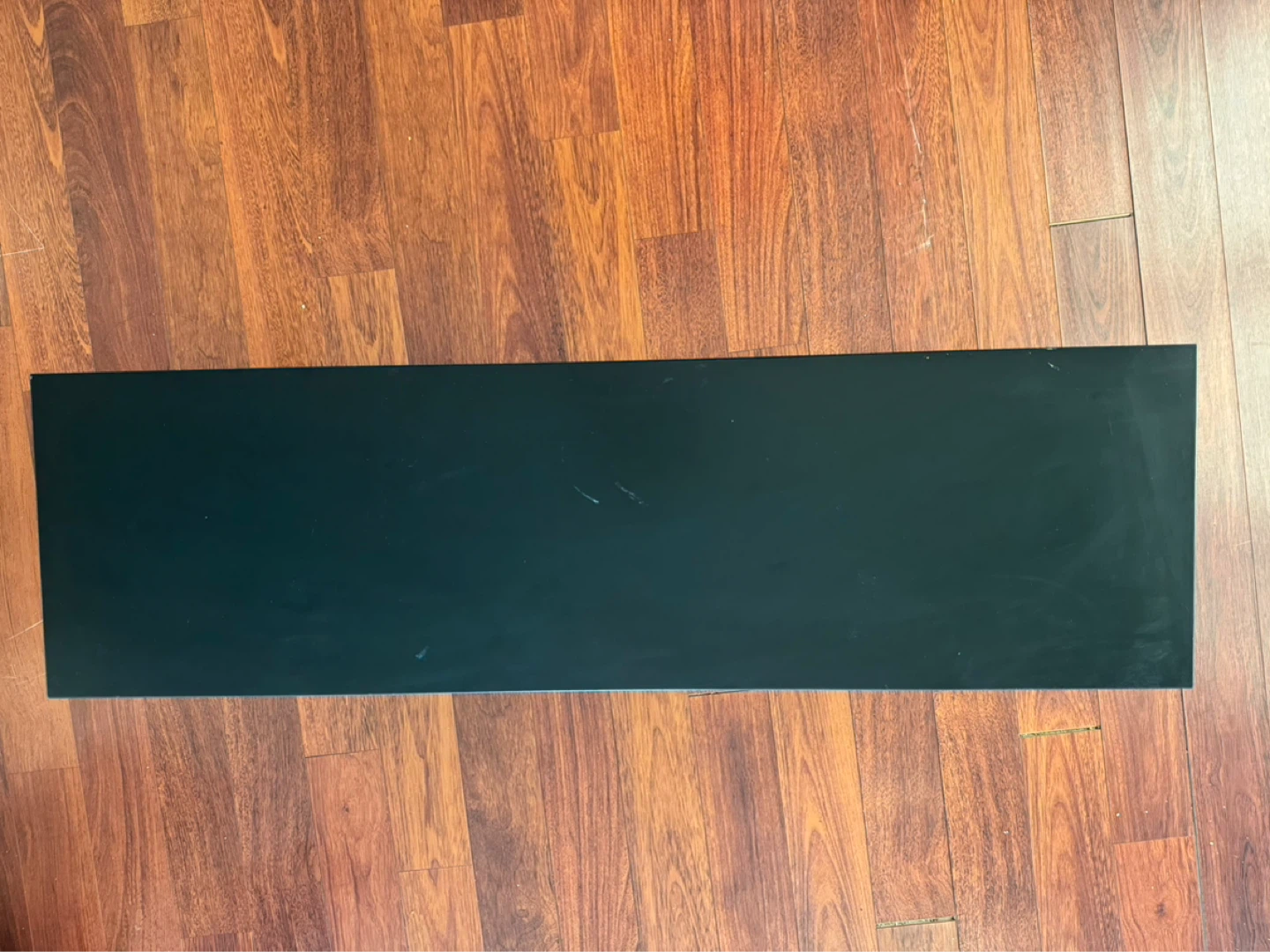Black Console Table with Shelf - photo 2