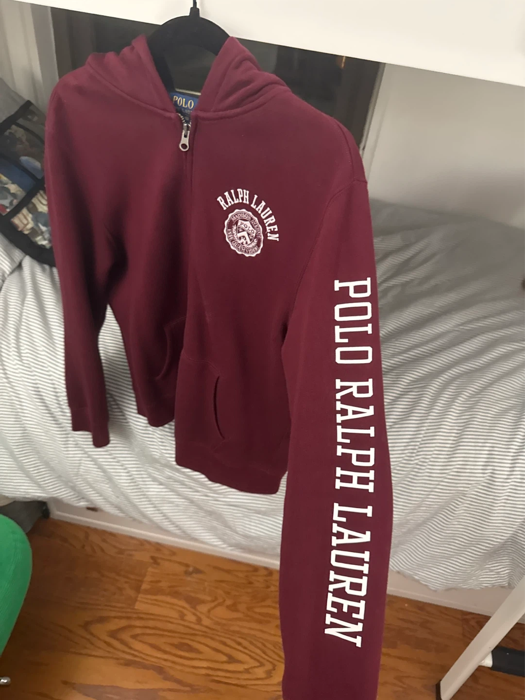 Polo Ralph Lauren Burgundy Joggers & Hoodie Set - L (14-16)