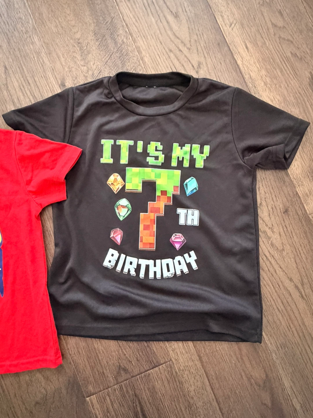 $5 for both!! Kids Birthday T-Shirts (Set of 2) - photo 4