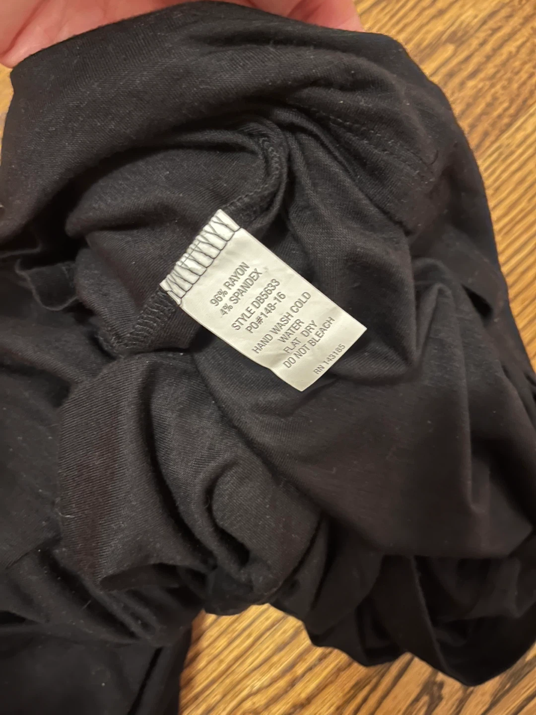 Popular Basics Black  Midi Dress Size M - photo 5