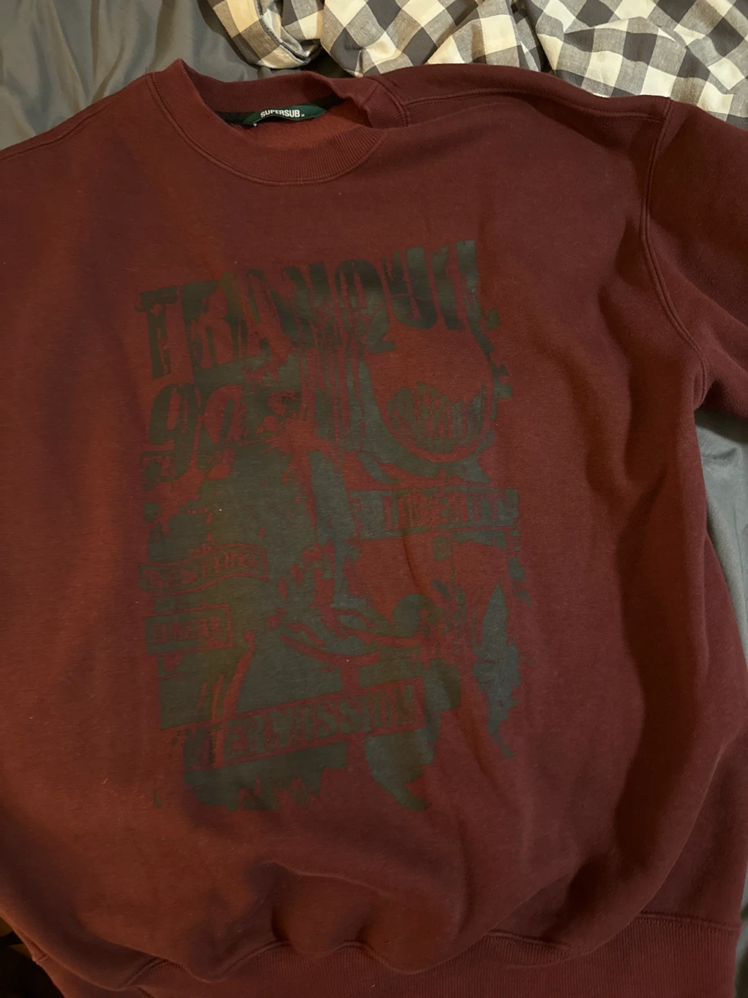 Burgundy Sweatshirt