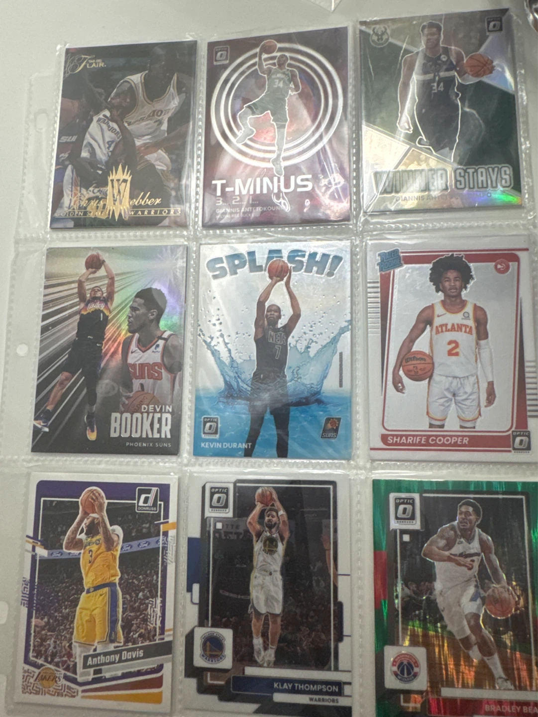 Assorted NBA Trading Cards - Various Players