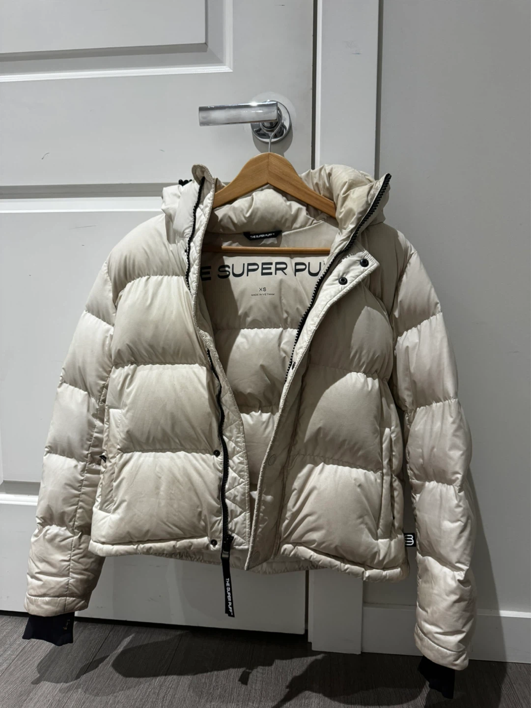The Super Puff XS Down Jacket - Cream