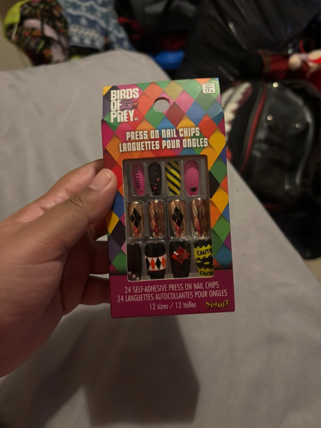 Spirit Birds of Prey Press On Nail Chips