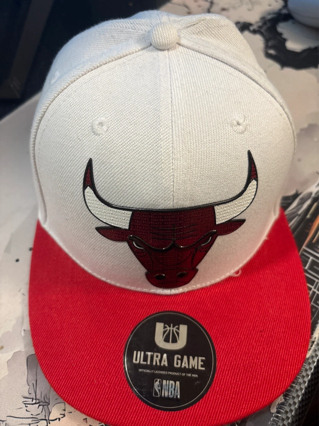 Ultra Game Chicago Bulls NBA Baseball Cap