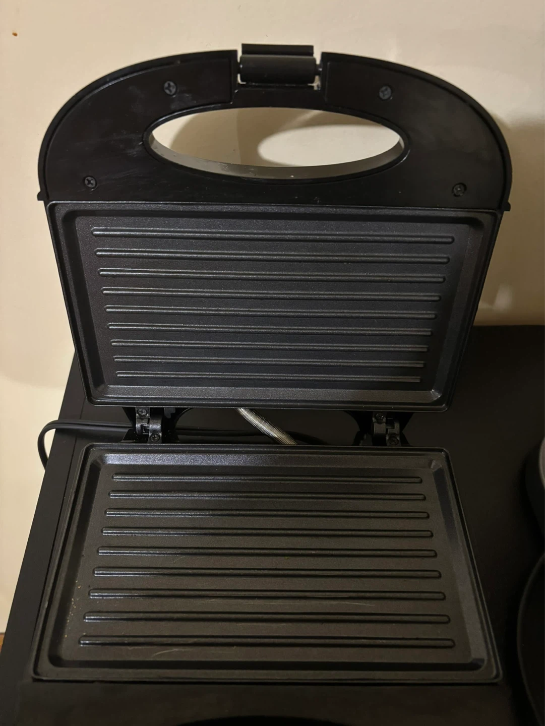 Black Hamilton Beach Sandwich Maker