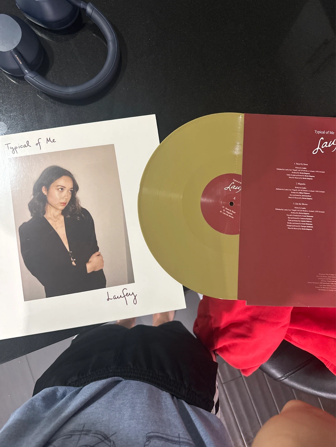 Laufey Typical of Me Gold Vinyl Record