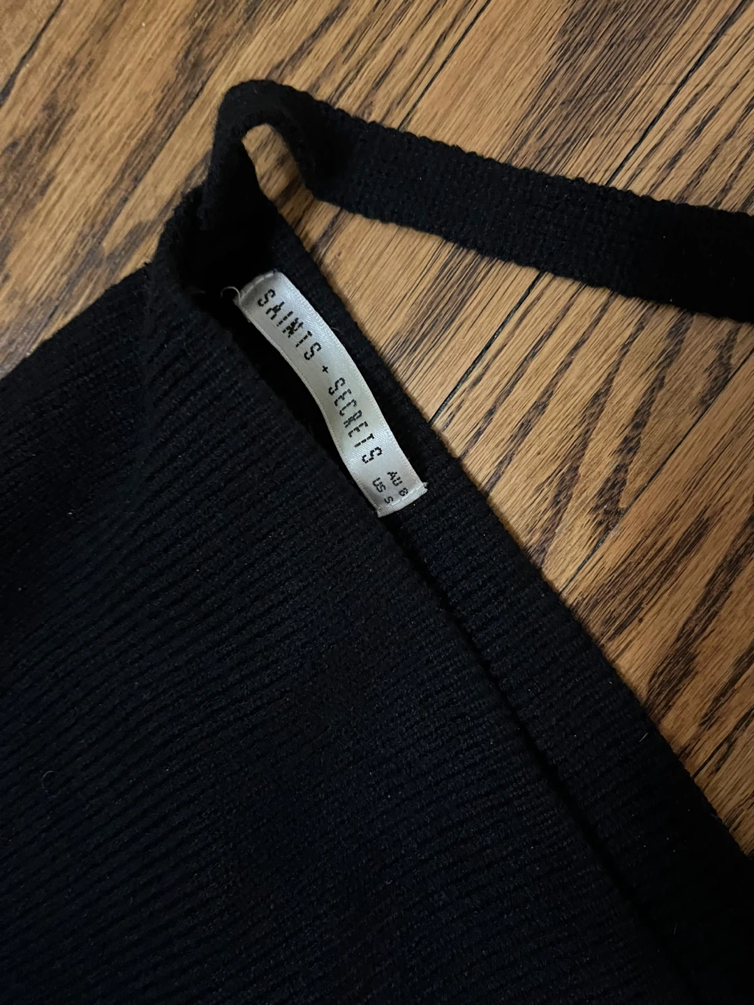 SAINTS + SECRETS Black Knit Dress - Size S - photo 4