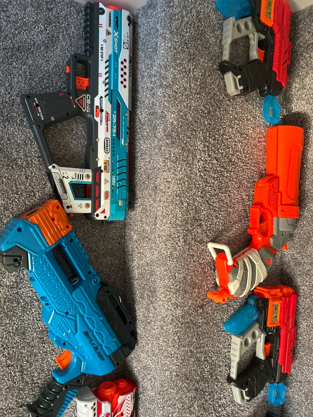 Bundle of Nerf and X-Shot Blasters with Darts - photo 4