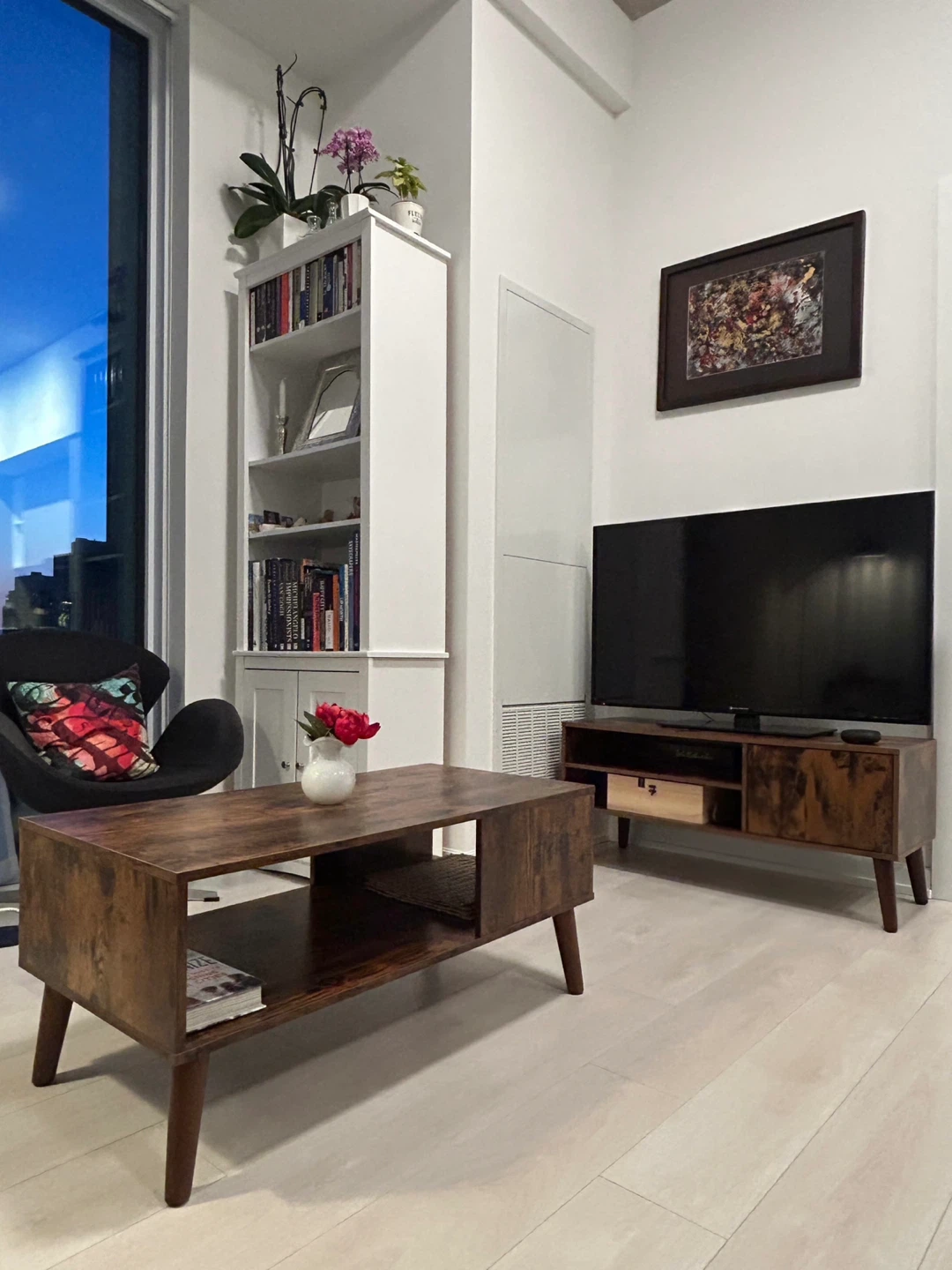 Living Room Furniture Set - Coffee Table, TV Stand, Side Tables - photo 2