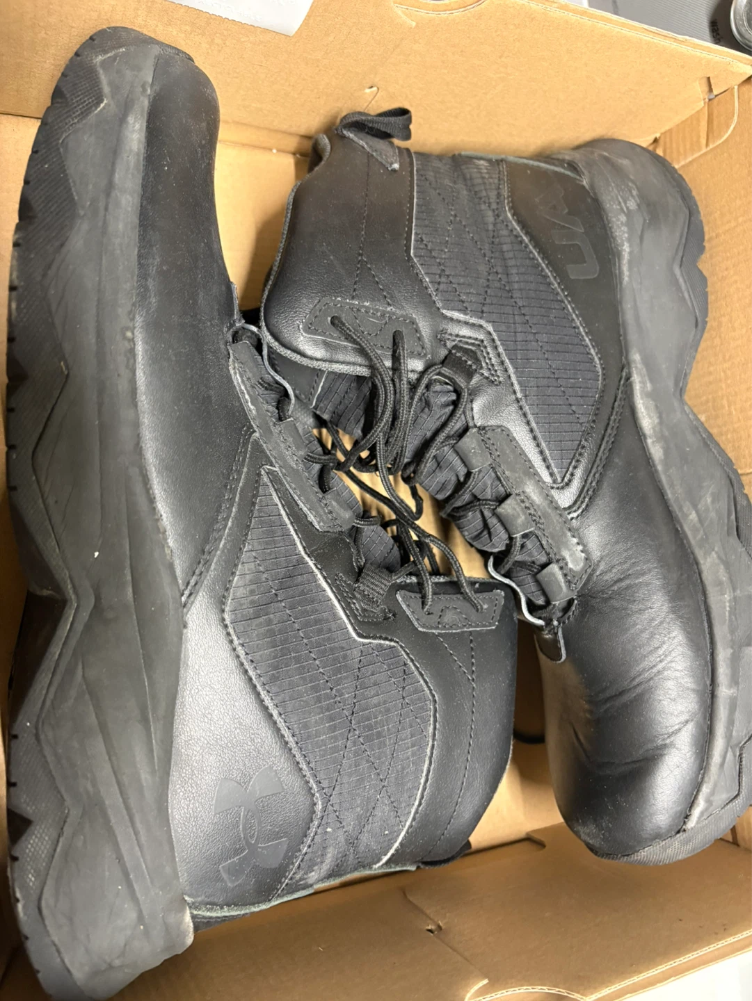 Under Armour Black Tactical Boots