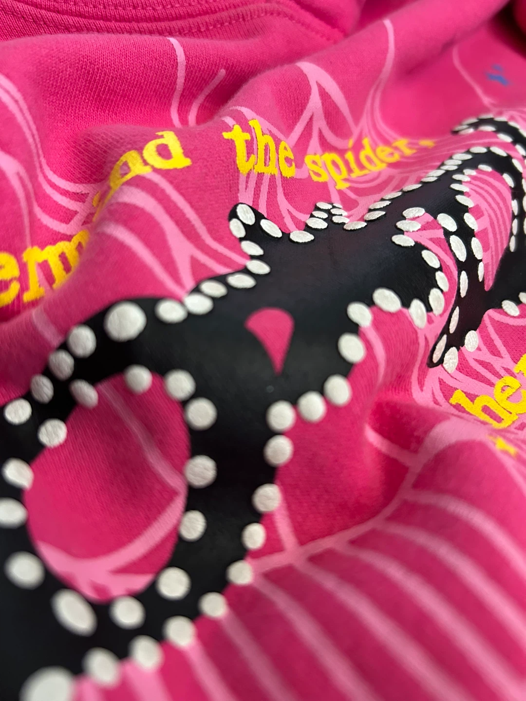 Spider Hoodie Pink - photo 3