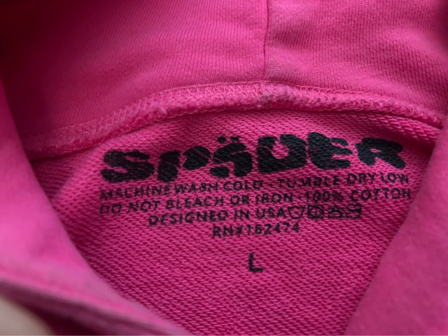 Spider Hoodie Pink - photo 2