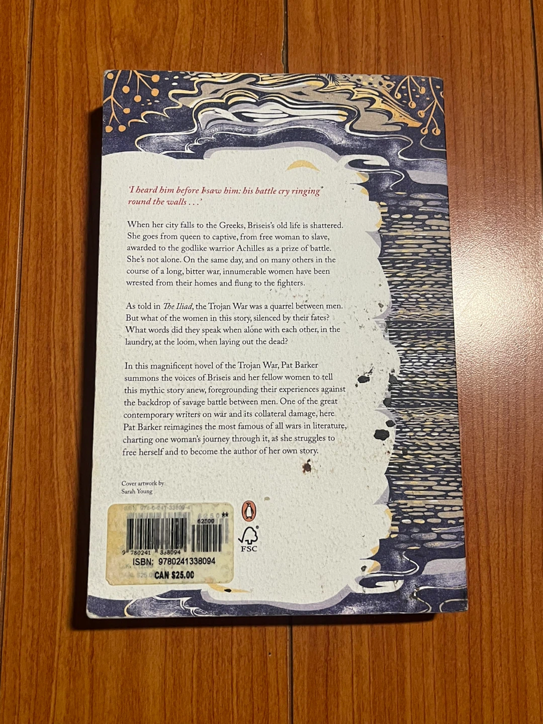 The Silence of the Girls by Pat Barker book - photo 2