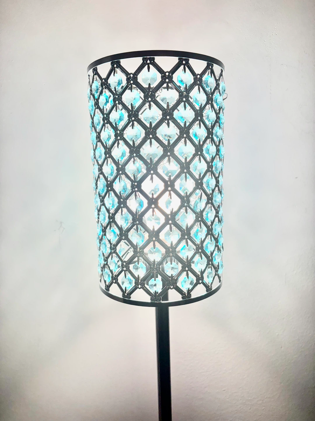 Crystal Accent Floor Lamp
