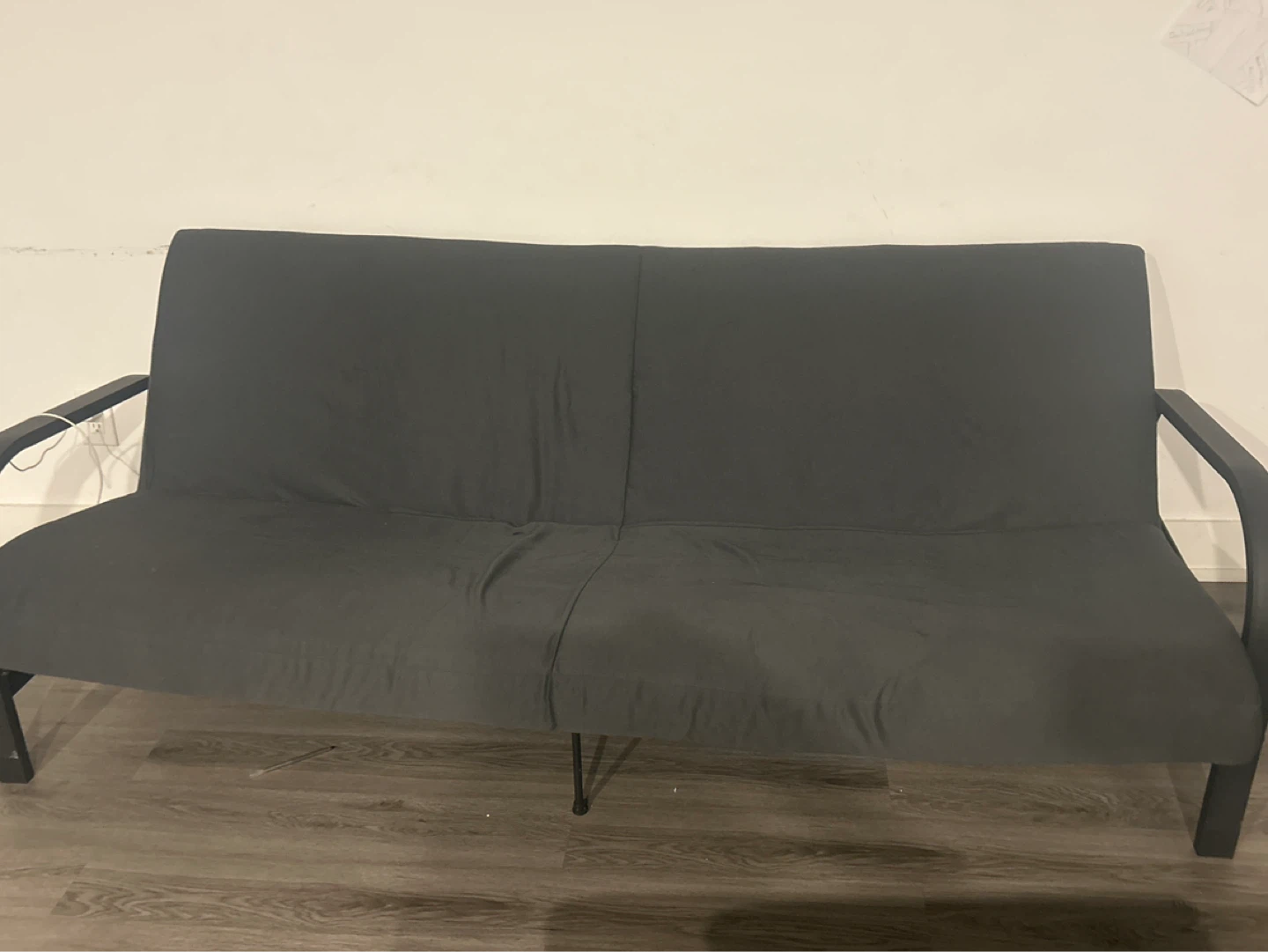 Dark Grey Futon Couch