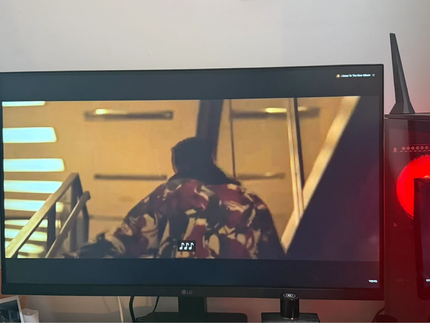 LG gaming Monitor with 144hz, HDMI Cable and Power Adapter