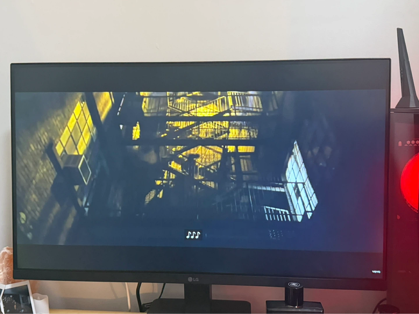 LG gaming Monitor with 144hz, HDMI Cable and Power Adapter - photo 2