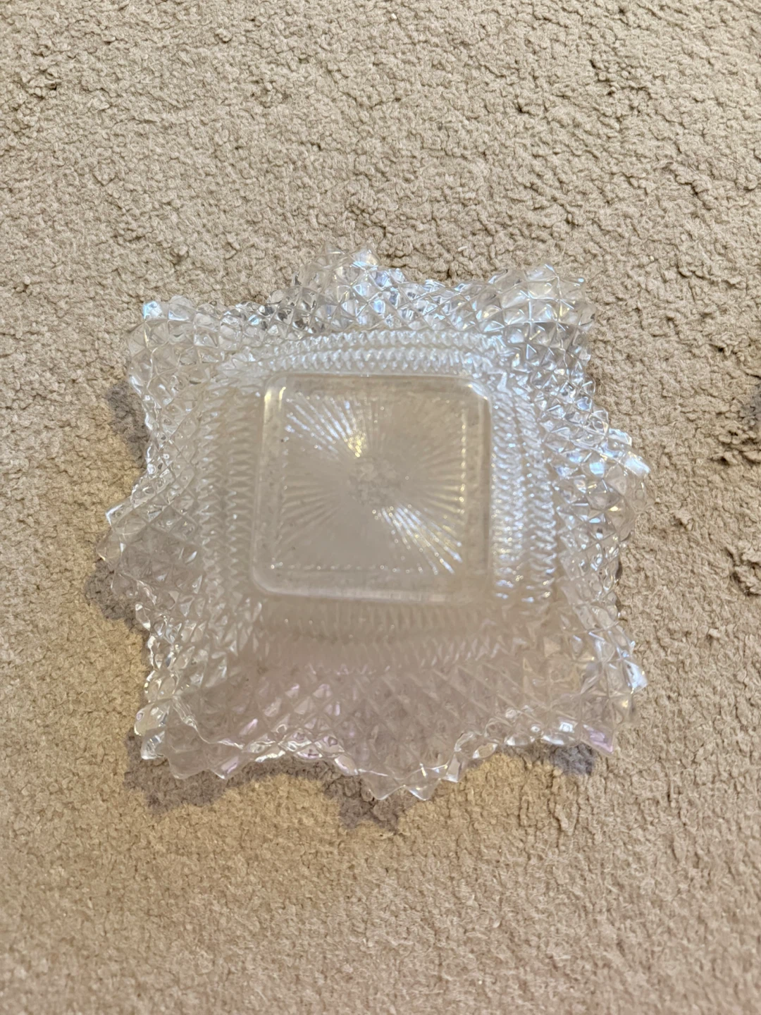 VTG Crystal Candy dish - photo 2