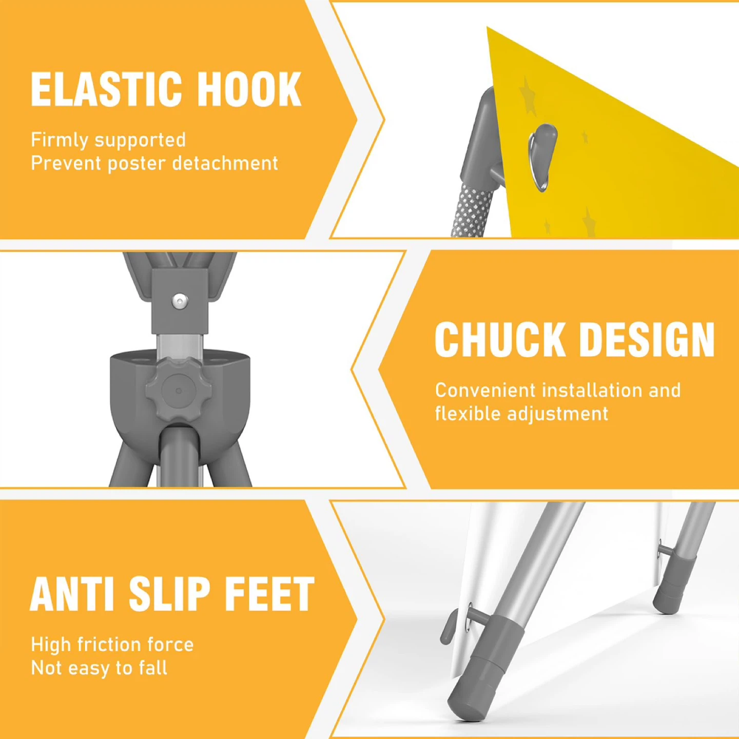 SunyesYoon Adjustable Tripod X Banner Stand - photo 4