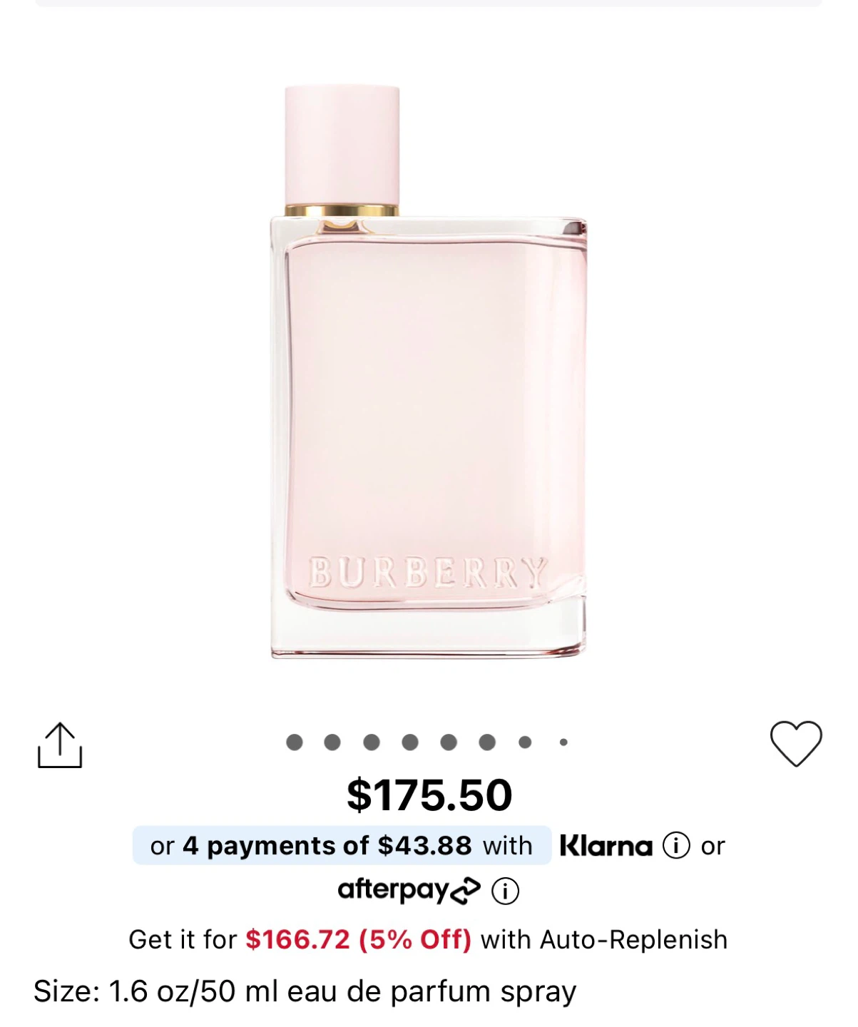 Burberry Eau de Parfum 50 ml
