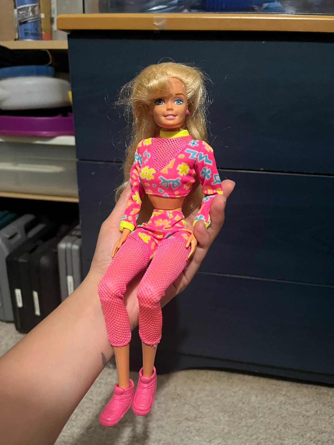 Vintage 1996 Mattel Workin' Out Barbie