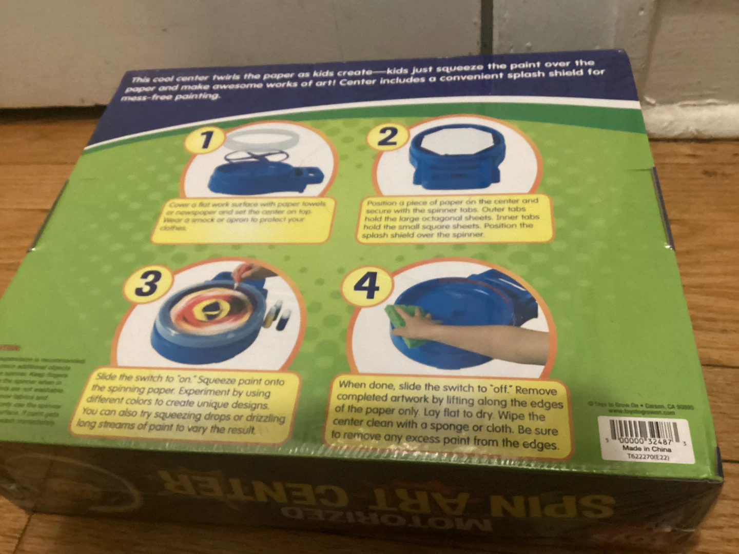 New unopened Motorized Spin Art Center Toy - photo 2