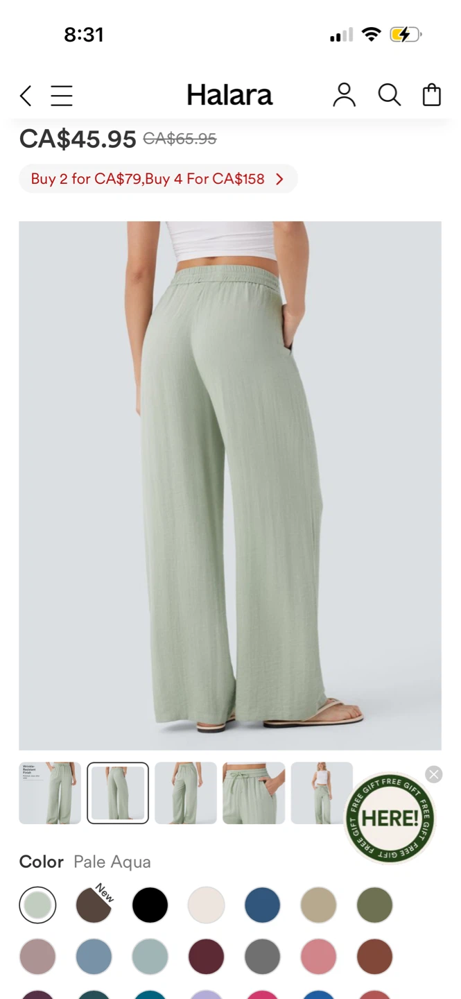 Halara Linen Pants