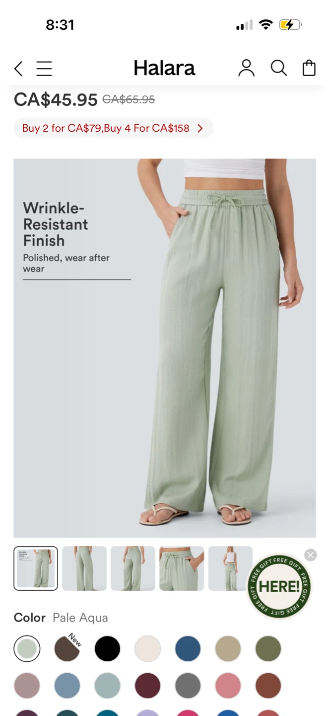 Halara Linen Pants - photo 2