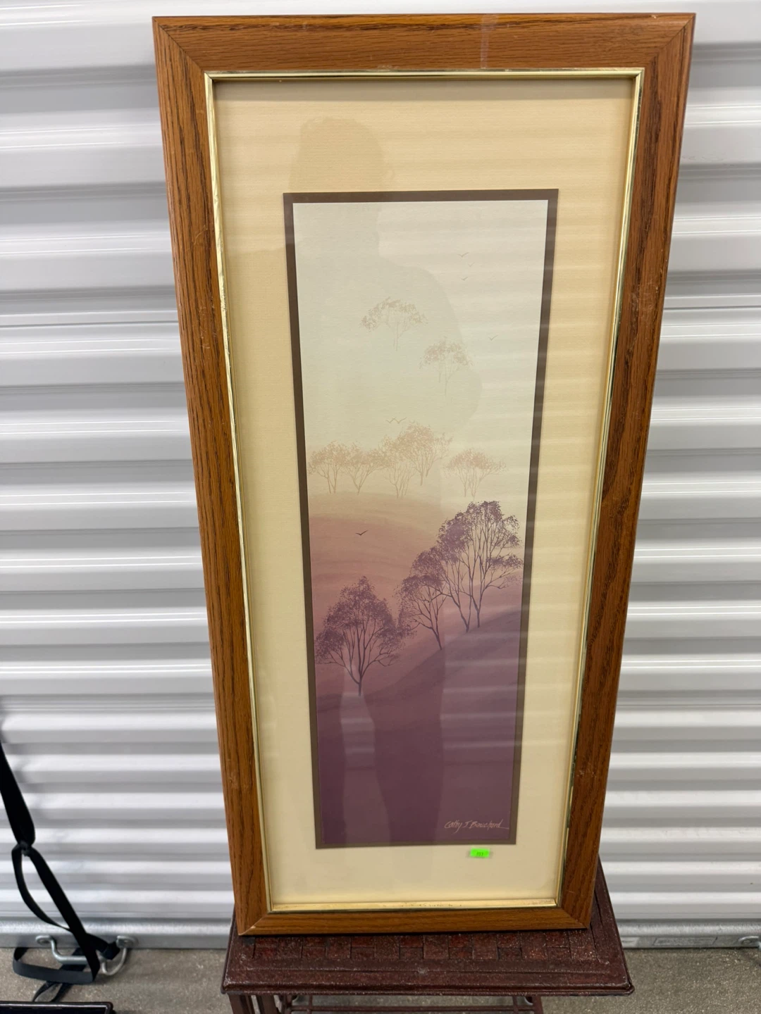 VTG/Rare Cathy J. Bouchard Lithograph Print