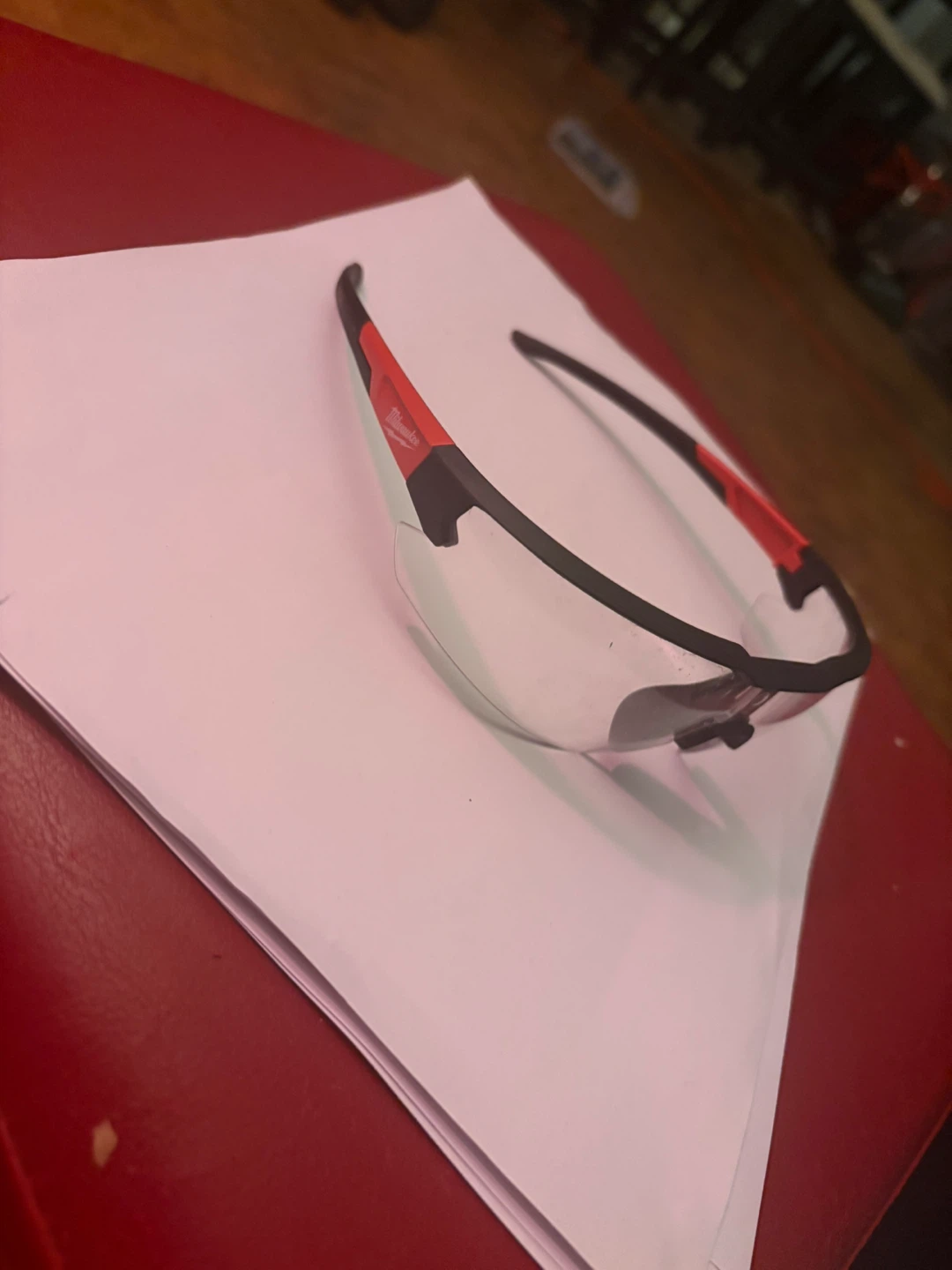 Milwaukee Safety Glasses - Gray Lenses