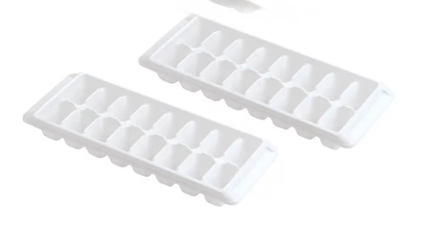 2 ice cube trays each holding 16, new