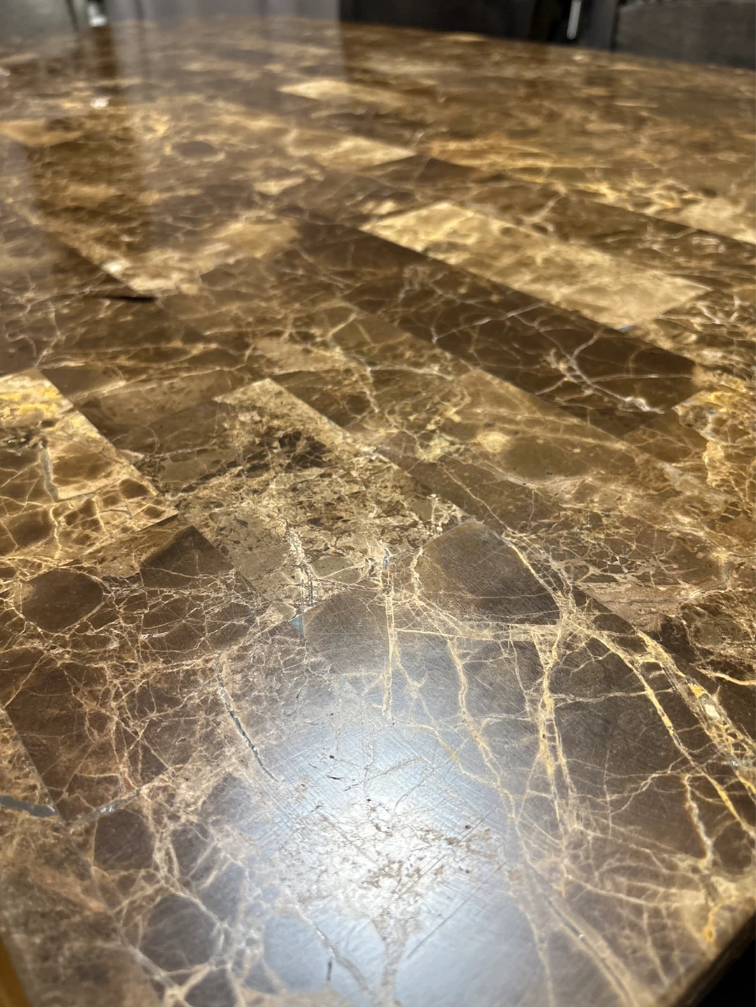 Only this week sales!! Marble top dining table with 6 chairs - photo 4
