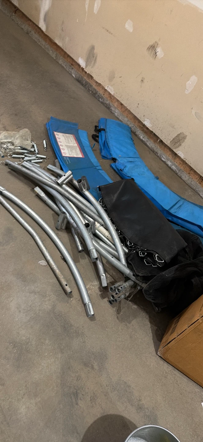 Patiojoy 10FT Trampoline Frame and Mat Parts